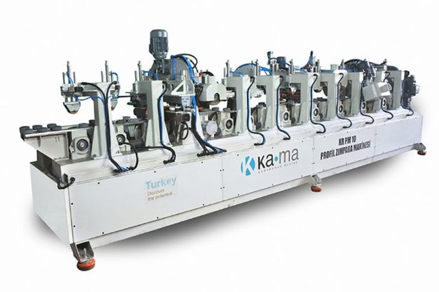 Автоматический шлифовальный станок для профилей  KA-MA KR PM 10