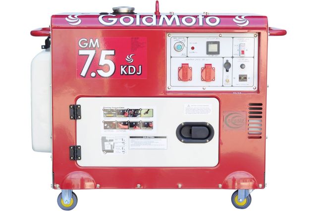 Дизельний  генератор GoldMoto GM7.5KDJ