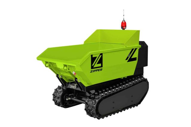 Думпер гусеничный, мини самосвал ZIPPER ZI-ED400