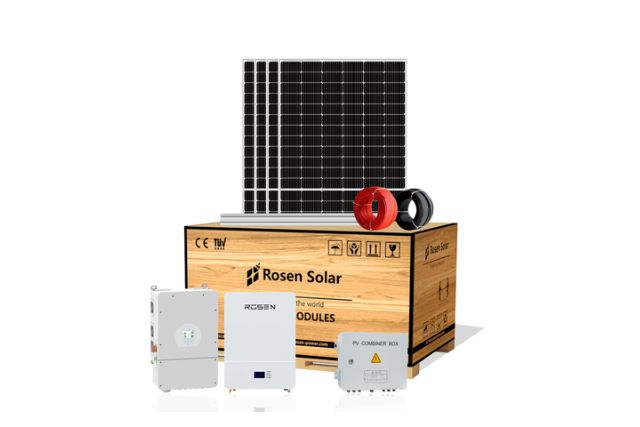 Гібридна система альтернативної сонячної енергії 3 кВт