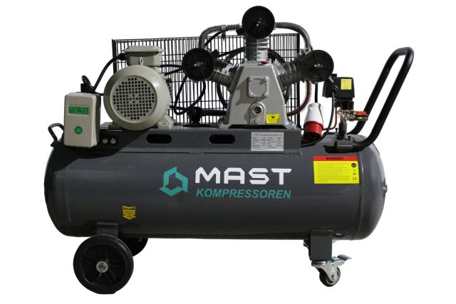 Поршневий компресор MAST TA65/100L 400V 12.5BAR